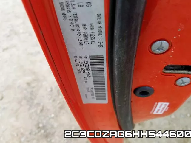 2C3CDZAG6HH544600 фото 2