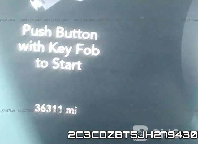 2C3CDZBT5JH279430 фото 4