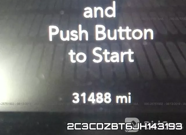 2C3CDZBT6JH143193 фото 8