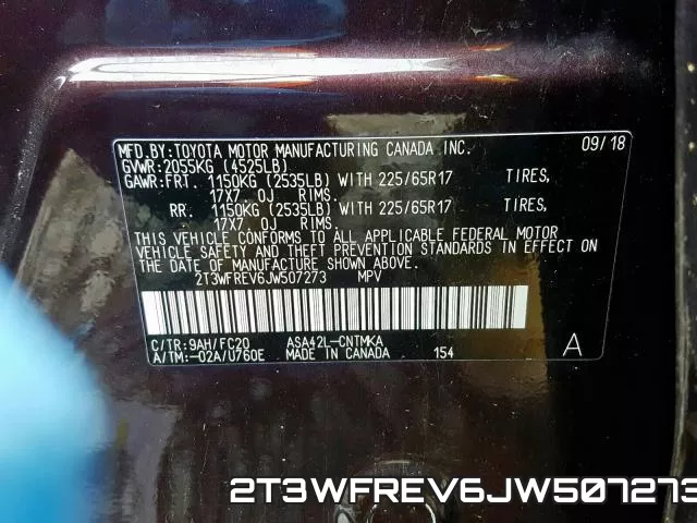 2T3WFREV6JW507273 фото 2
