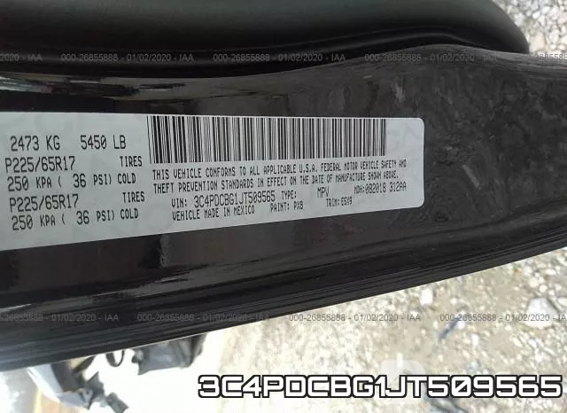 3C4PDCBG1JT509565 фото 7