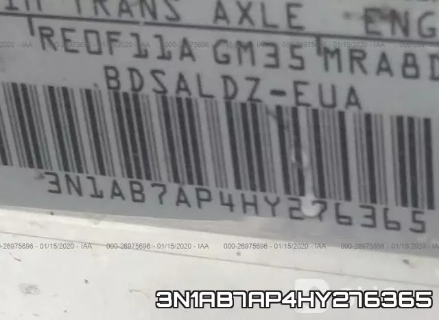 3N1AB7AP4HY276365 фото 6