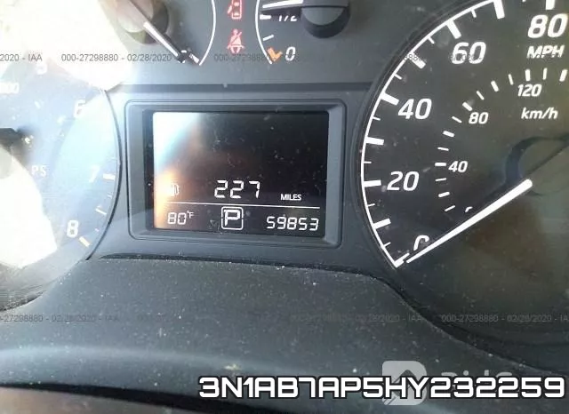 3N1AB7AP5HY232259 фото 8