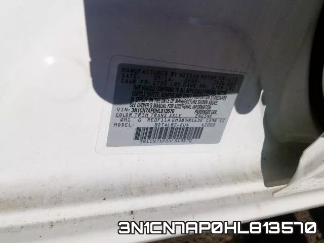 3N1CN7AP0HL813570 фото 2