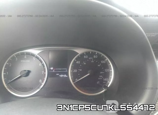 3N1CP5CU7KL554472 фото 8
