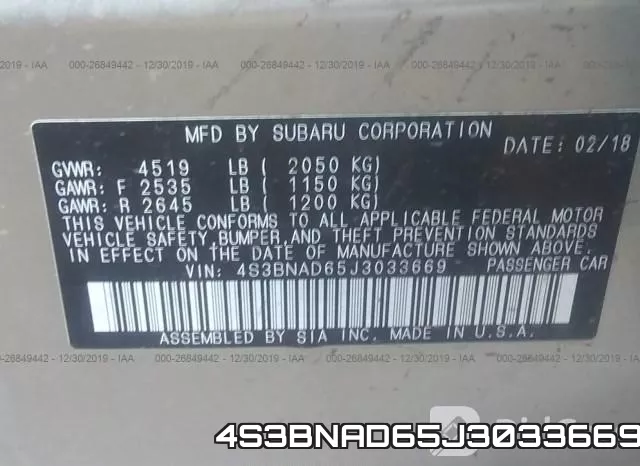 4S3BNAD65J3033669 фото 10