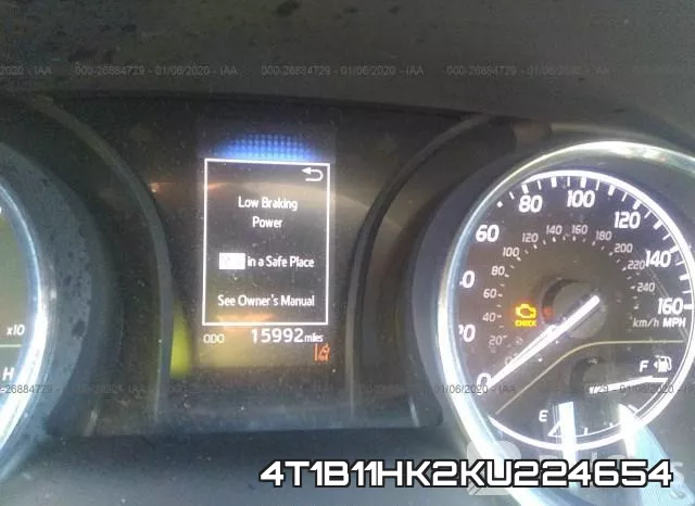 4T1B11HK2KU224654 фото 2