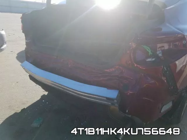 4T1B11HK4KU756648 фото 10