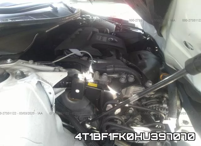 4T1BF1FK0HU397070 фото 2