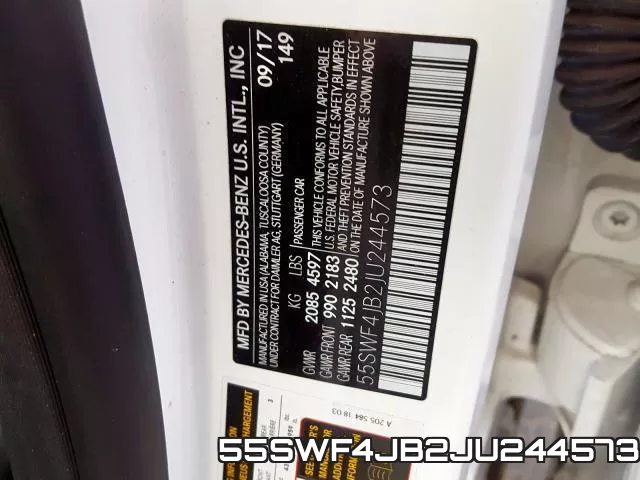 55SWF4JB2JU244573 фото 2