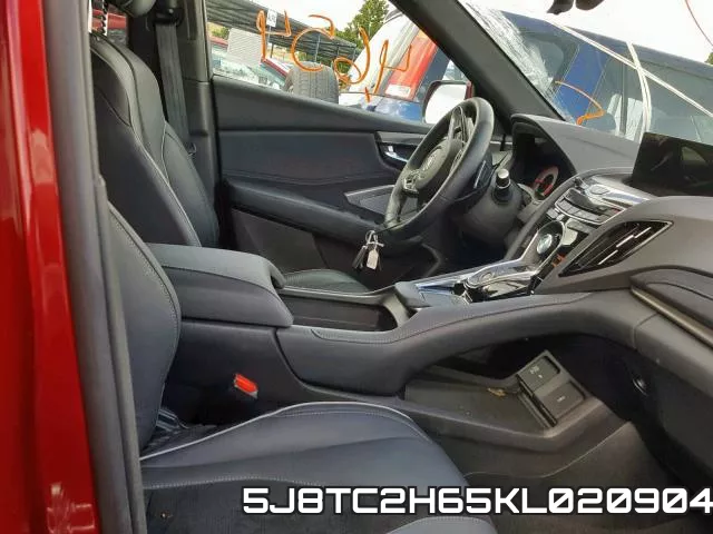 5J8TC2H65KL020904 фото 4