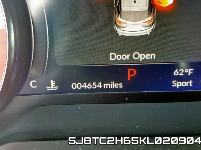 5J8TC2H65KL020904 фото 6