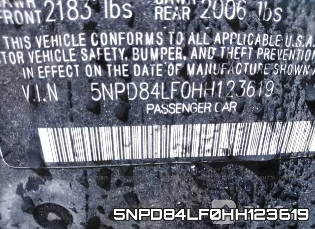 5NPD84LF0HH123619 фото 10