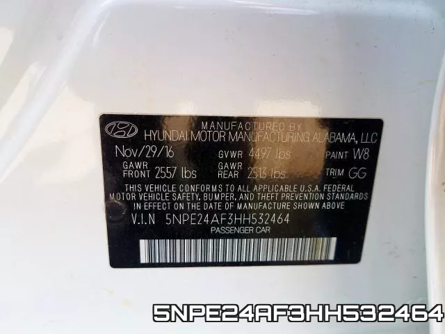 5NPE24AF3HH532464 фото 2