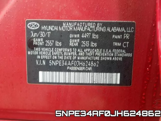 5NPE34AF0JH624862 фото 2