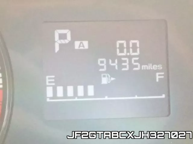 JF2GTABCXJH327027 фото 9