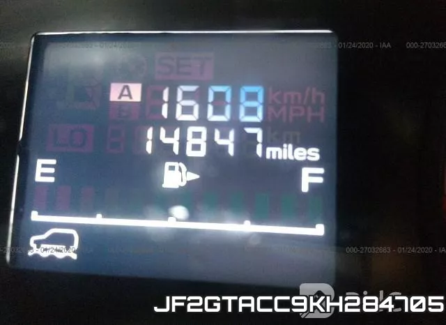 JF2GTACC9KH284705 фото 8