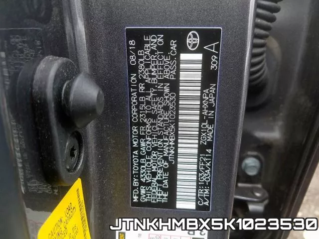 JTNKHMBX5K1023530 фото 2