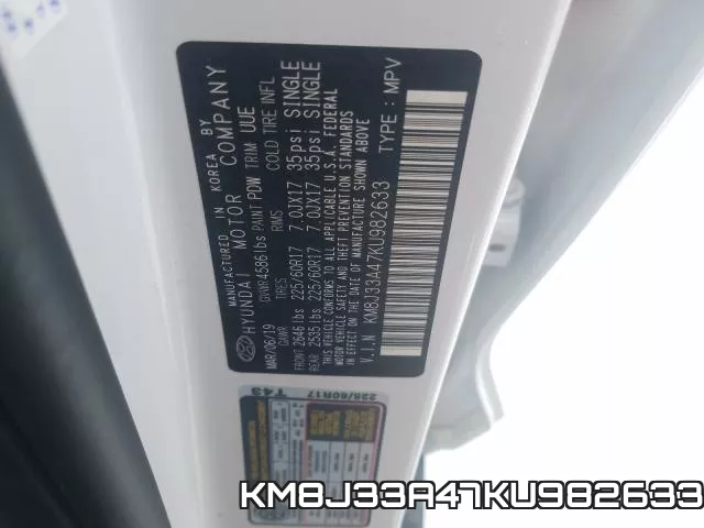KM8J33A47KU982633 фото 2