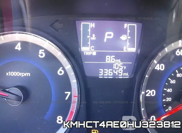 KMHCT4AE0HU323812 фото 8