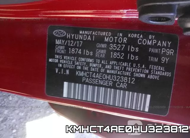 KMHCT4AE0HU323812 фото 10