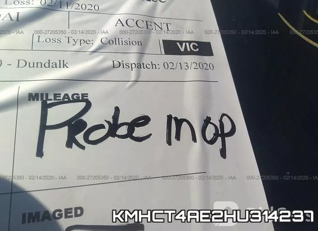 KMHCT4AE2HU314237 фото 8