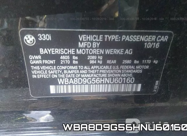 WBA8D9G56HNU60160 фото 10