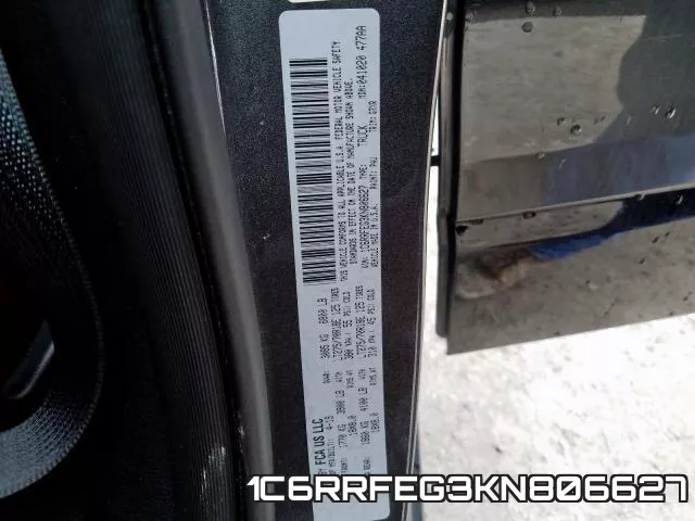 1C6RRFEG3KN806627 фото 2