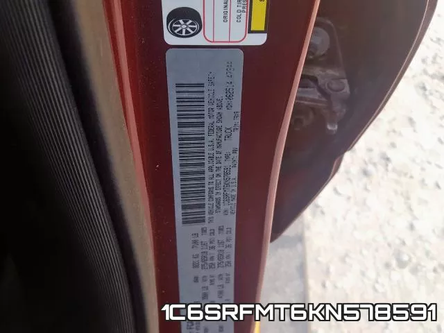 1C6SRFMT6KN578591 фото 2