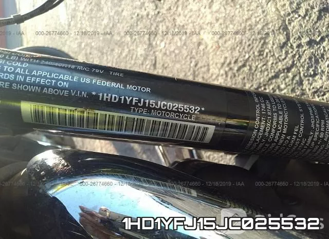 1HD1YFJ15JC025532 фото 2