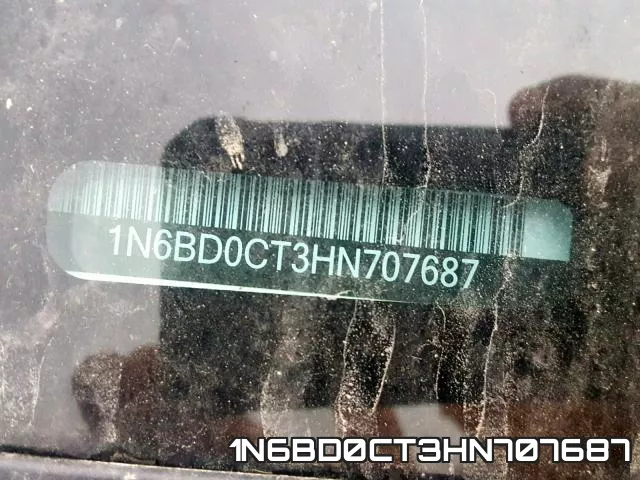 1N6BD0CT3HN707687 фото 2