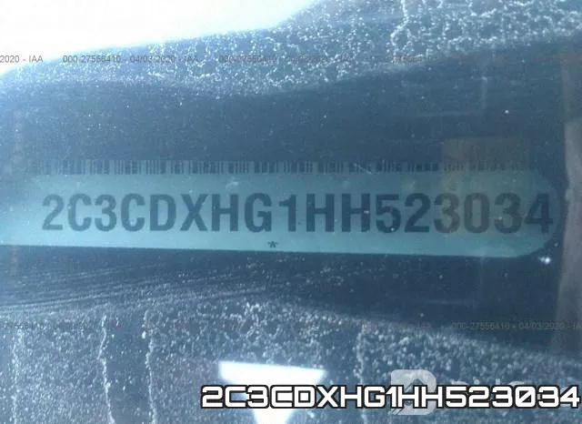 2C3CDXHG1HH523034 фото 10