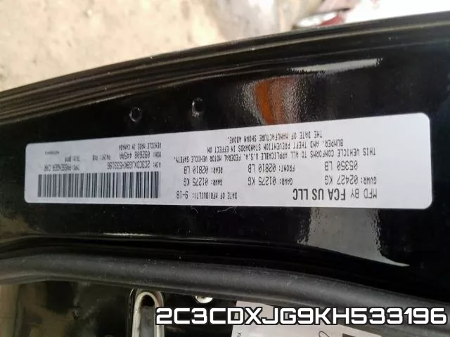 2C3CDXJG9KH533196 фото 2