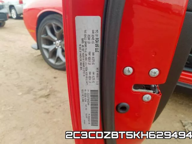 2C3CDZBT5KH629494 фото 2
