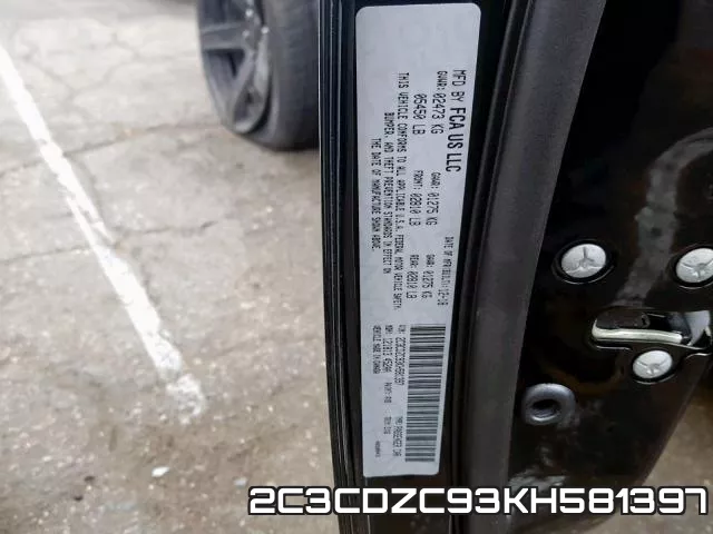 2C3CDZC93KH581397 фото 2