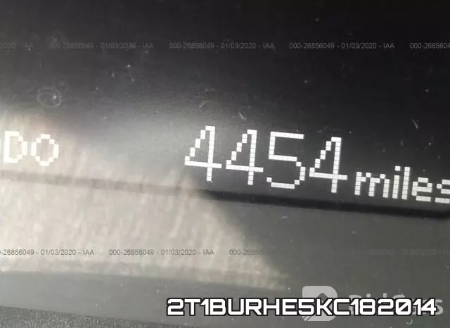 2T1BURHE5KC182014 фото 8