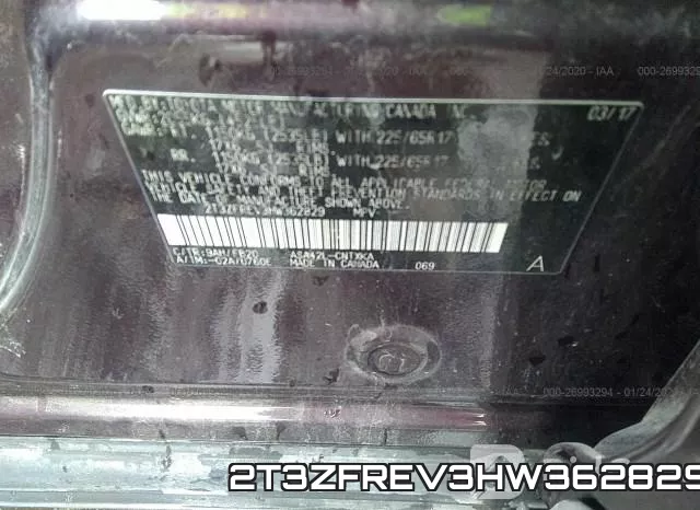 2T3ZFREV3HW362829 фото 10
