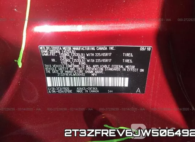 2T3ZFREV6JW506492 фото 9