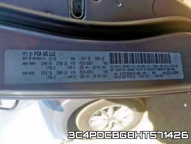 3C4PDCBG8HT571426 фото 2