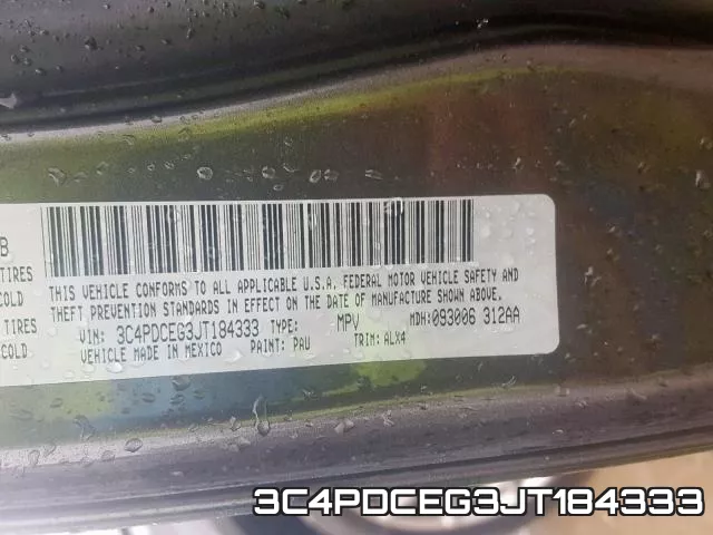 3C4PDCEG3JT184333 фото 2