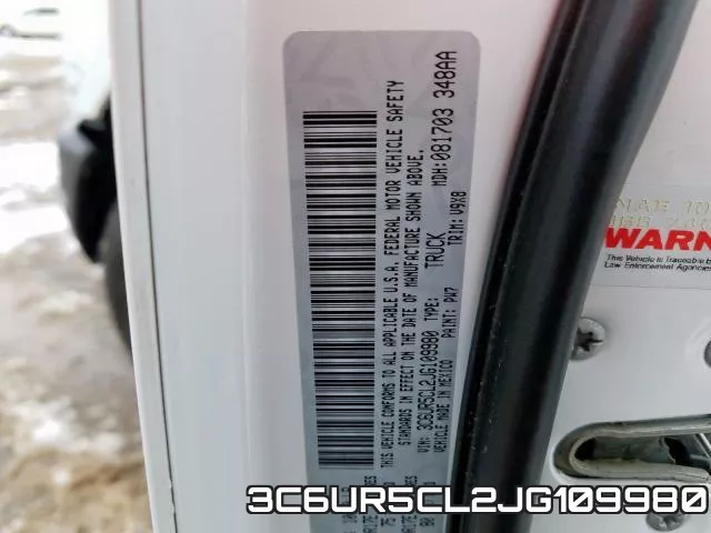 3C6UR5CL2JG109980 фото 2