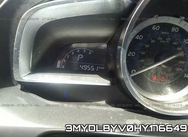 3MYDLBYV0HY176649 фото 8