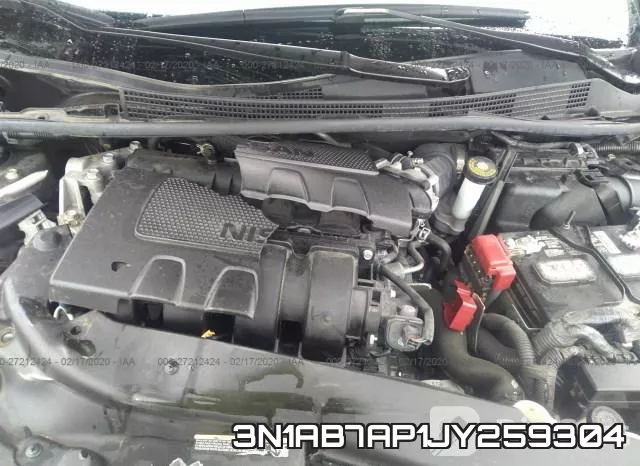 3N1AB7AP1JY259304 фото 2