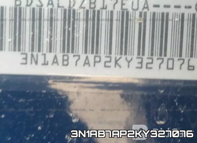 3N1AB7AP2KY327076 фото 8