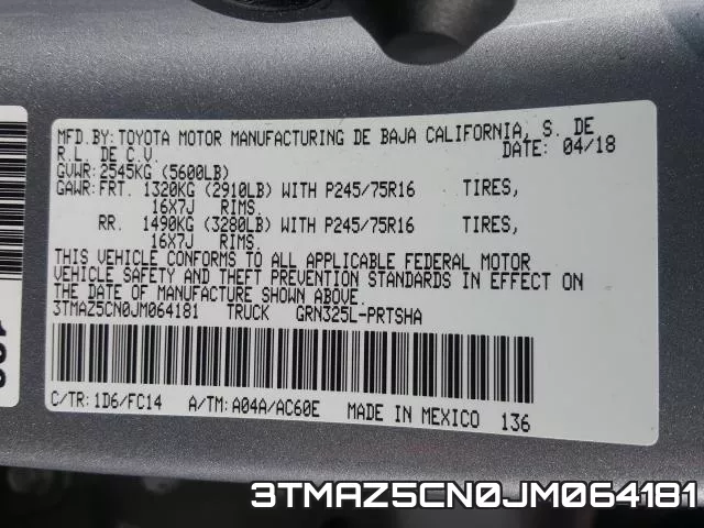 3TMAZ5CN0JM064181 фото 2