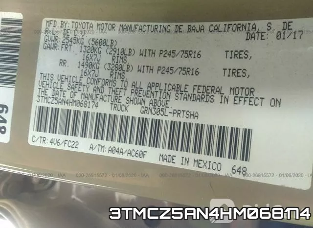 3TMCZ5AN4HM068174 фото 10