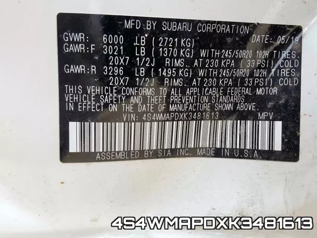4S4WMAPDXK3481613 фото 2