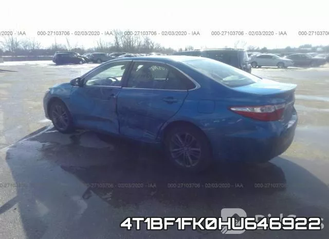 4T1BF1FK0HU646922 фото 3