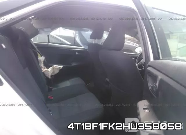 4T1BF1FK2HU358058 фото 9
