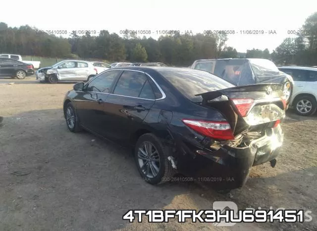 4T1BF1FK3HU691451 фото 4
